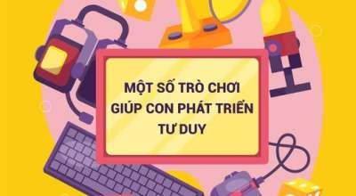 Một số trò chơi giúp con phát triển tư duy